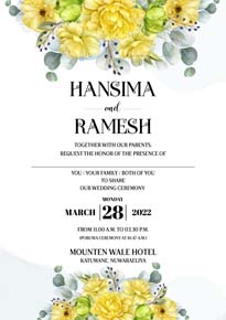 Floral Wedding Card_080