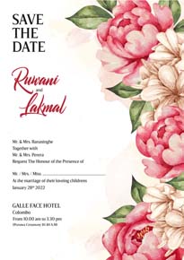 Floral Wedding Card_036