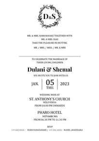 Normal Color Wedding Card_165