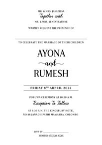 Normal Color Wedding Card_169