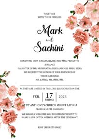 Floral Wedding Card_200