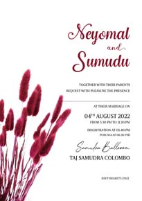 Floral Wedding Card_097