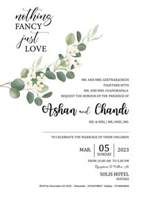 Floral Wedding Card_185