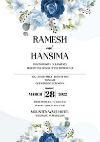 Floral Wedding Card_093