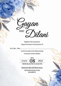 Floral Wedding Card_094