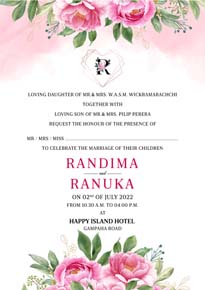 Floral Wedding Card_084