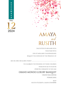 Floral Wedding Card_202