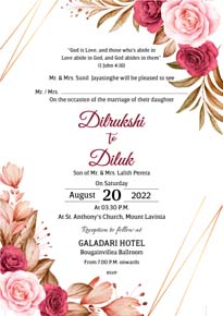 Floral Wedding Card_074