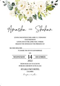 Floral Wedding Card_135