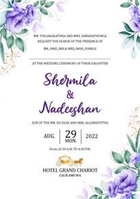 Floral Wedding Card_114