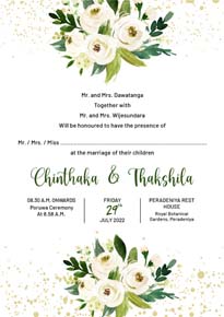 Floral Wedding Card_181